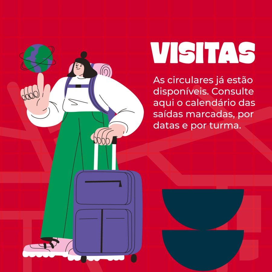 Visitas: as circulares já estão disponíveis